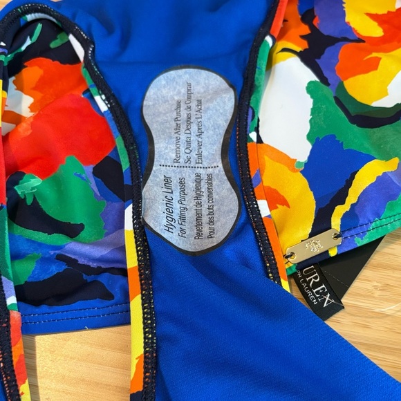 New Lauren Ralph Lauren Hipster Bikini Bottom Size 12 - Picture 7 of 7